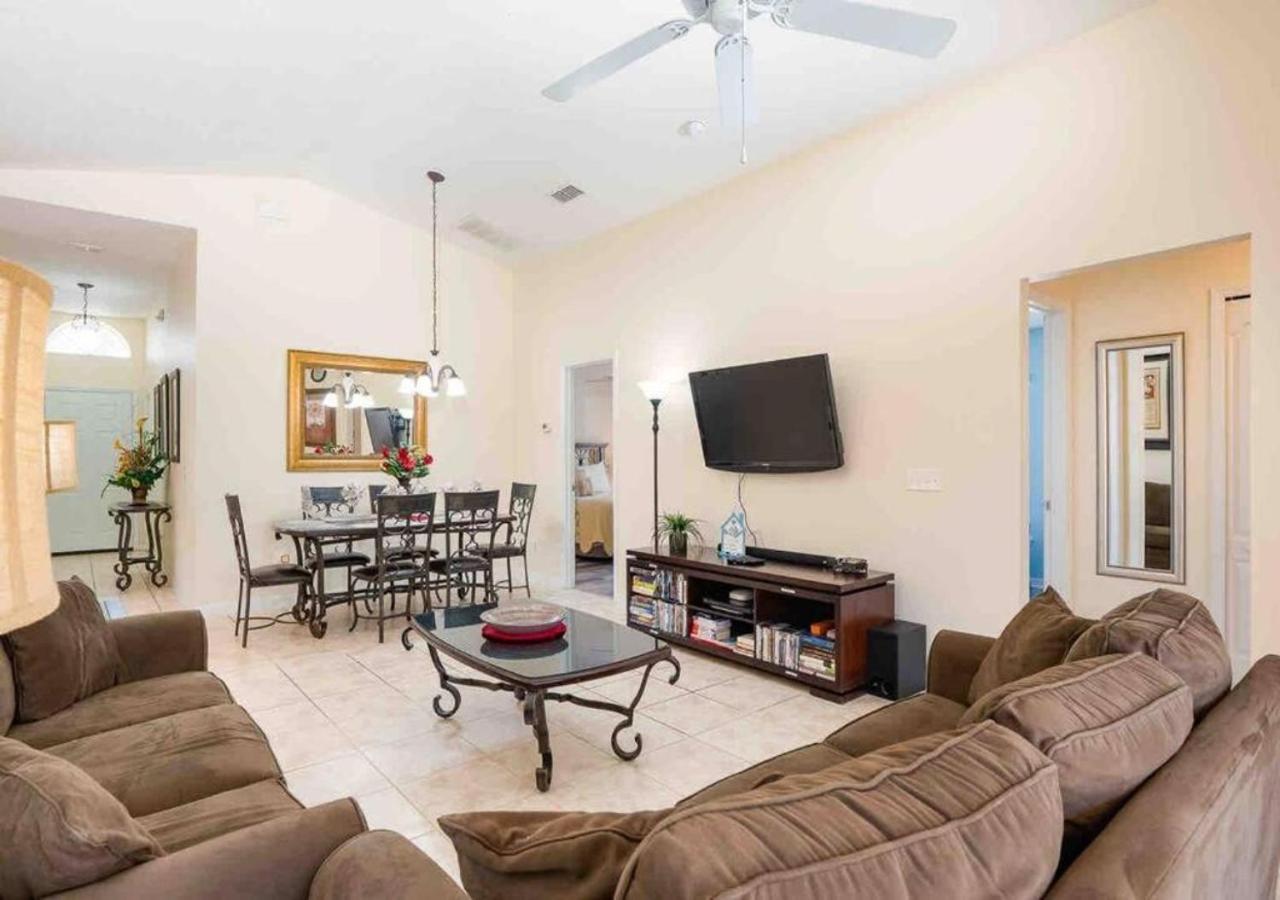 5 Bedroom, 7 Bed , 3 Bathroom Midterm Rental Home With Pool And Game Room, Near Disney 대번포트 외부 사진